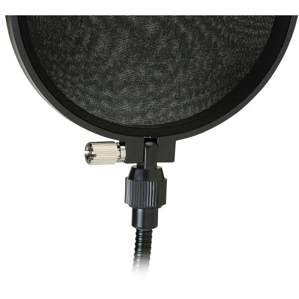 Main product image for Talent PF-1 Clamp-On Microphone Pop Filter 6" dia. 233-046